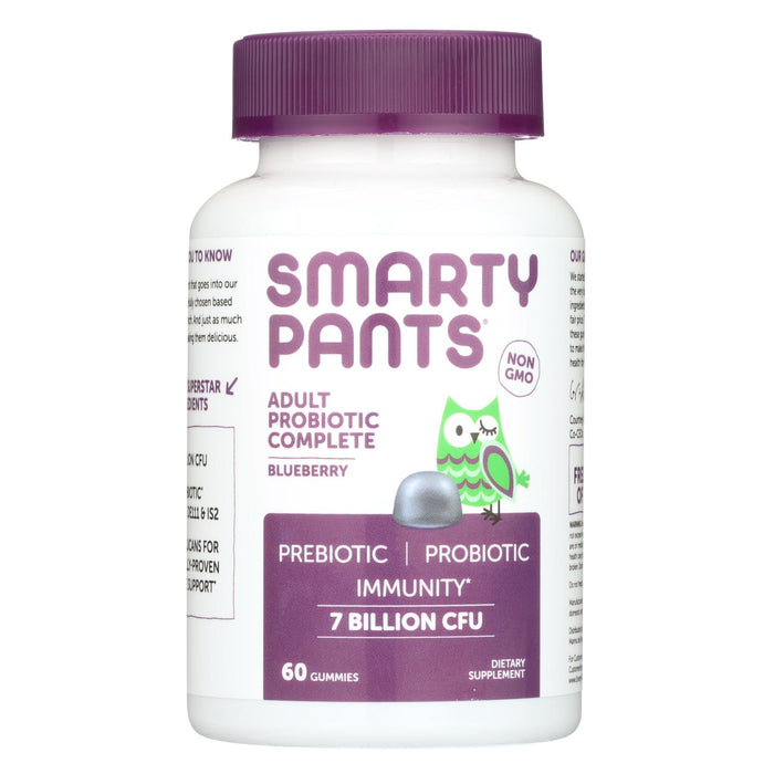 Smartypants Adult Probioic - Blueberry - 60 Count