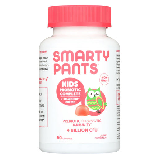 Smartypants Kids Probiotic - Straw Creme - 60 Count