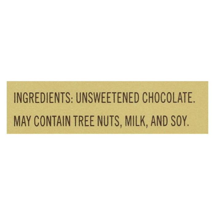 Ghirardelli Premium Baking Bar - 100% Cacao Unsweetened Chocolate - Case Of 12 - 4 Oz