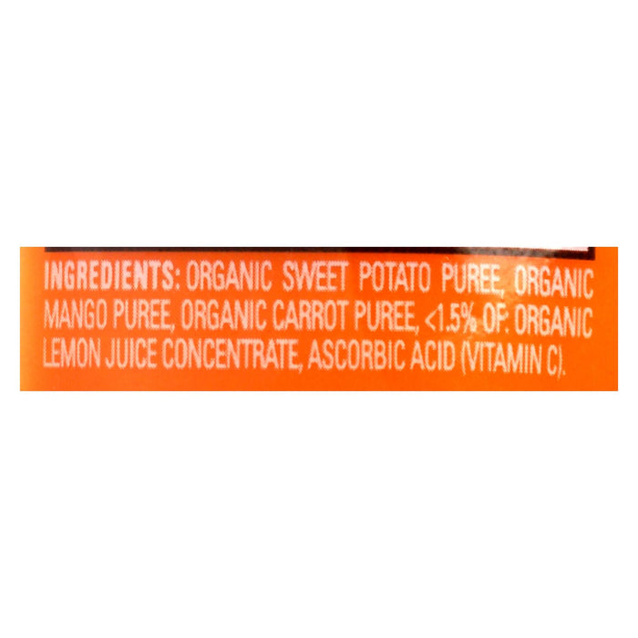 Happy Baby Organic Baby Food - Sweet Potato - Mango - Carrots - Case Of 16 - 4 Oz