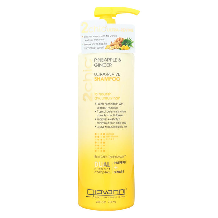 Giovanni Hair Care Products Shampoo - Shampoo - Case Of 1 - 24 Fl Oz.