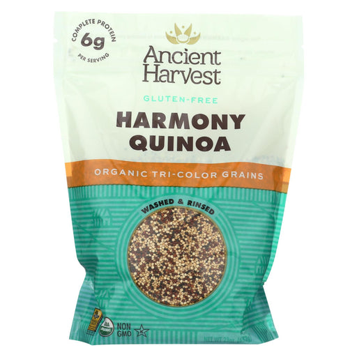 Ancient Harvest Quinoa - Organic Tricolored Grain - Case Of 6 - 23 Oz.