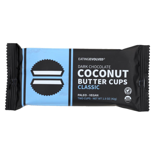 Eating Evolved Coconut Butter Cups - Classic - Case Of 9 - 1.5 Oz.