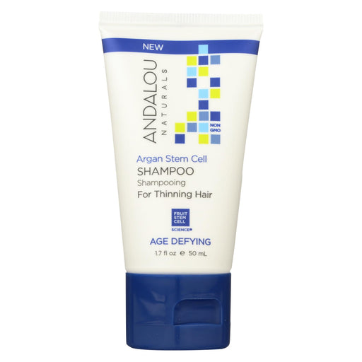 Andalou Naturals Shampoo - Argan Stem Cell - Case Of 6 - 1.7 Fl Oz