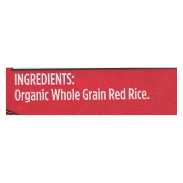 Lundberg Family Farms Organic Rice - Red - Case Of 6 - 1 Lb.