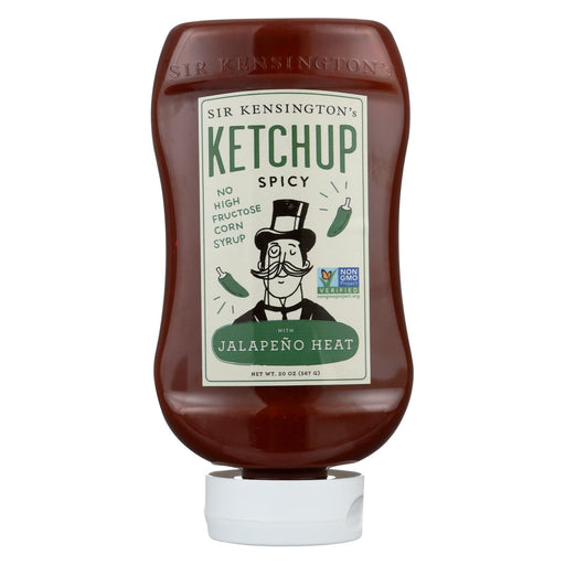 Sir Kensington's Ketchup - Spicy Squeeze Bottle - Case Of 6 - 20 Oz
