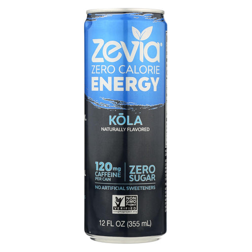 Zevia Zero Calorie Energy Drink - Cola - Case Of 12 - 12 Fl Oz