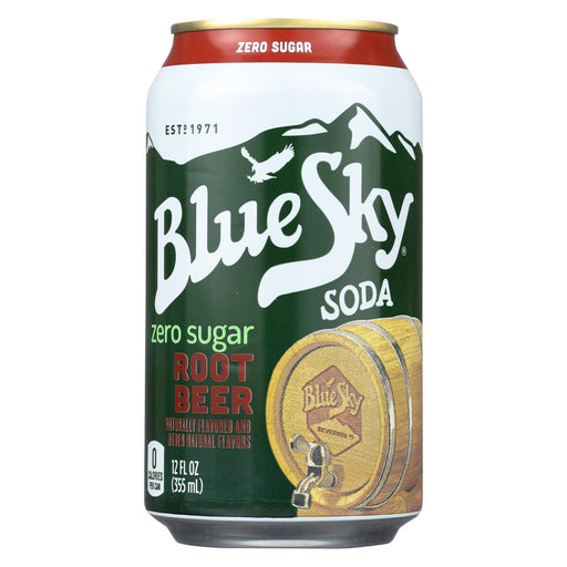 Blue Sky Soda - Root Beer - Case Of 4 - 6-12 Fl Oz