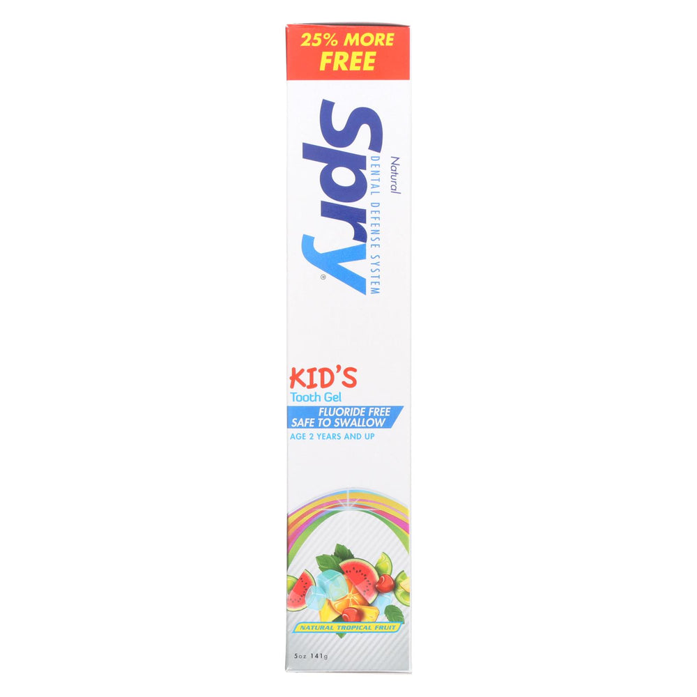 Spry Toothpaste - Kids - Tropical Fruit - 5 Oz