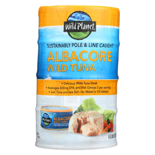 Wild Planet Wild Tuna - Albacore 4 Pack - Case Of 12 - 4-5 Oz