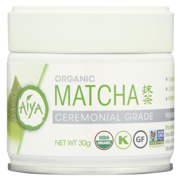 Aiya Tea - Organic - Matcha - Ceremonial - Case Of 6 - 30 Grm