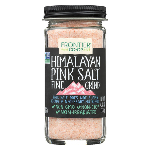 Frontier Natural Products Coop Salt - Pink Himalayan - 4.48 Oz