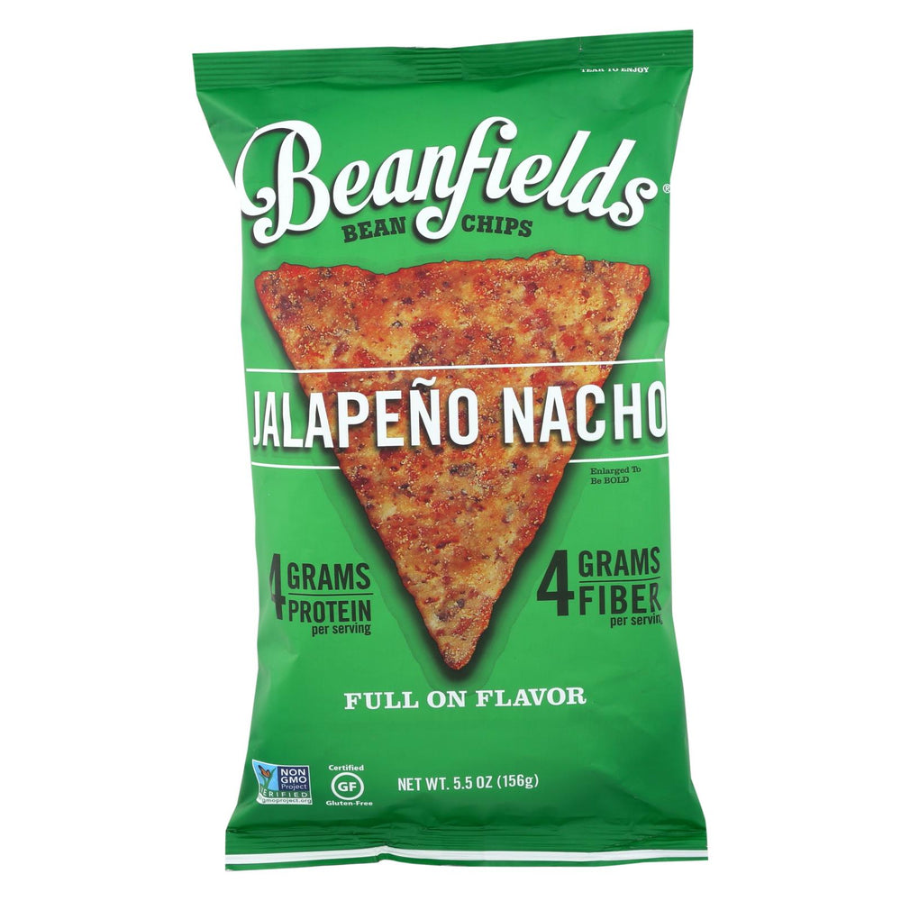 Beanfields Bean And Rice Chips - Jalapeno Chips - Case Of 6 - 5.5 Oz