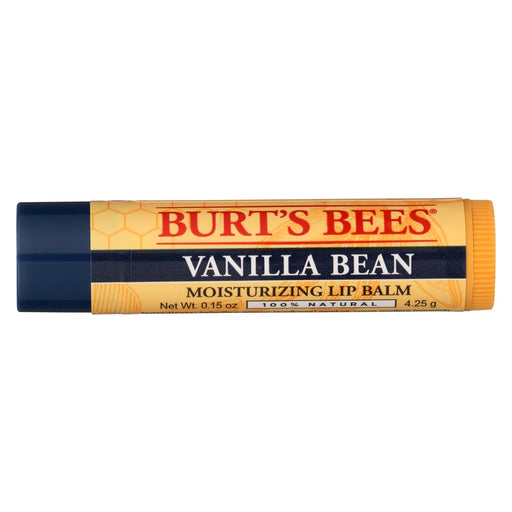 Burts Bees - Lip Balm - Vanilla Bean - Case Of 12 - 1 Count