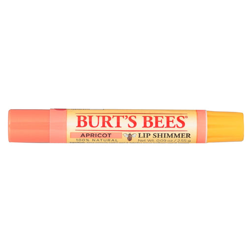 Burts Bees Lip Shimmer - Apricot - Case Of 4 - 0.09 Oz