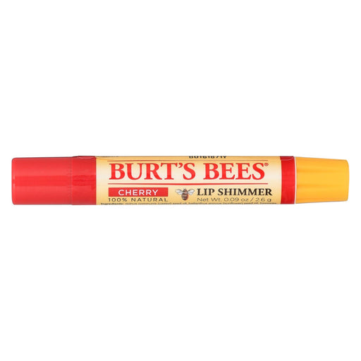 Burts Bees Lip Shimmer - Cherry - Case Of 4 - 0.09 Oz