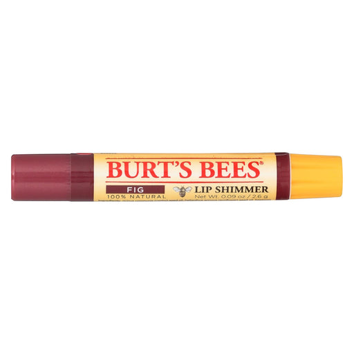 Burts Bees Lip Shimmer - Fig - Case Of 4 - 0.09 Oz