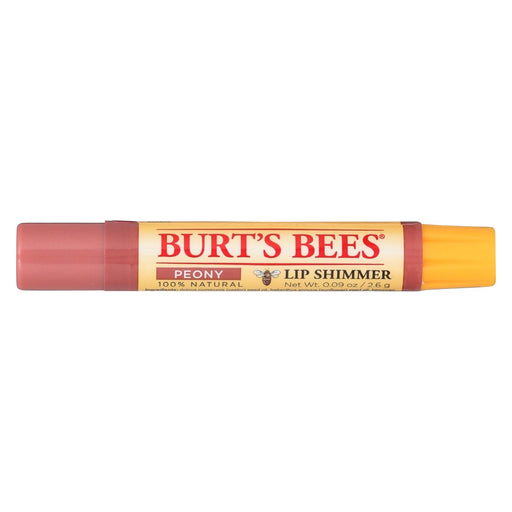 Burts Bees Lip Shimmer - Peony - Case Of 4 - 0.09 Oz