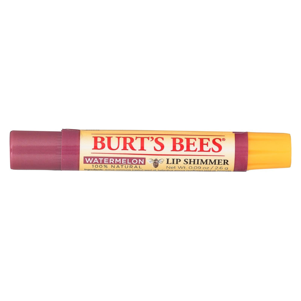 Burts Bees Lip Shimmer - Watermelon - Case Of 4 - 0.09 Oz