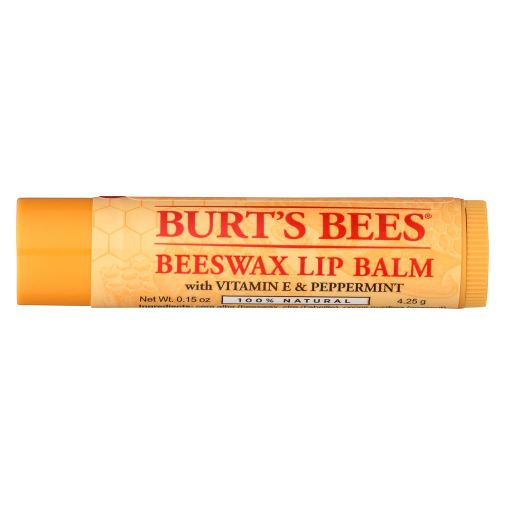 Burts Bees Lip Balm - Beeswax - Tube - 36 Count