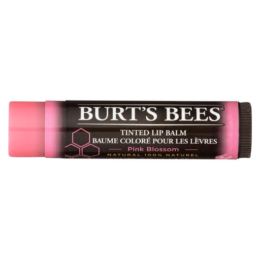 Burts Bees Lip Balm - Tint - Pink Blossom - Case Of 2 - .15 Oz