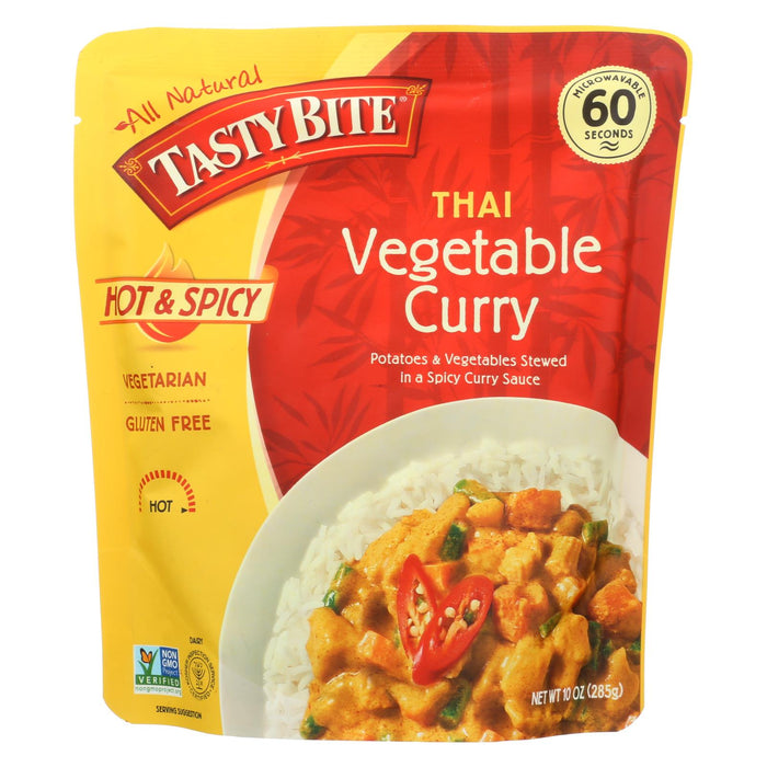 Tasty Bite Heat & Eat Indian Cuisine Entr?e - Jaipur Vegetables - Case Of 6 - 10 Oz