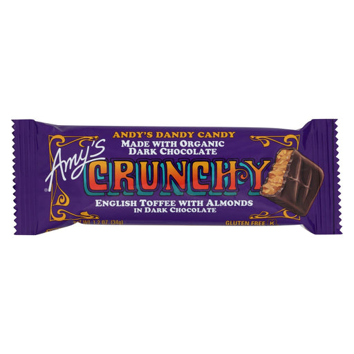 Amy's Candy Bar - Organic - Crunchy - Case Of 12 - 1.3 Oz
