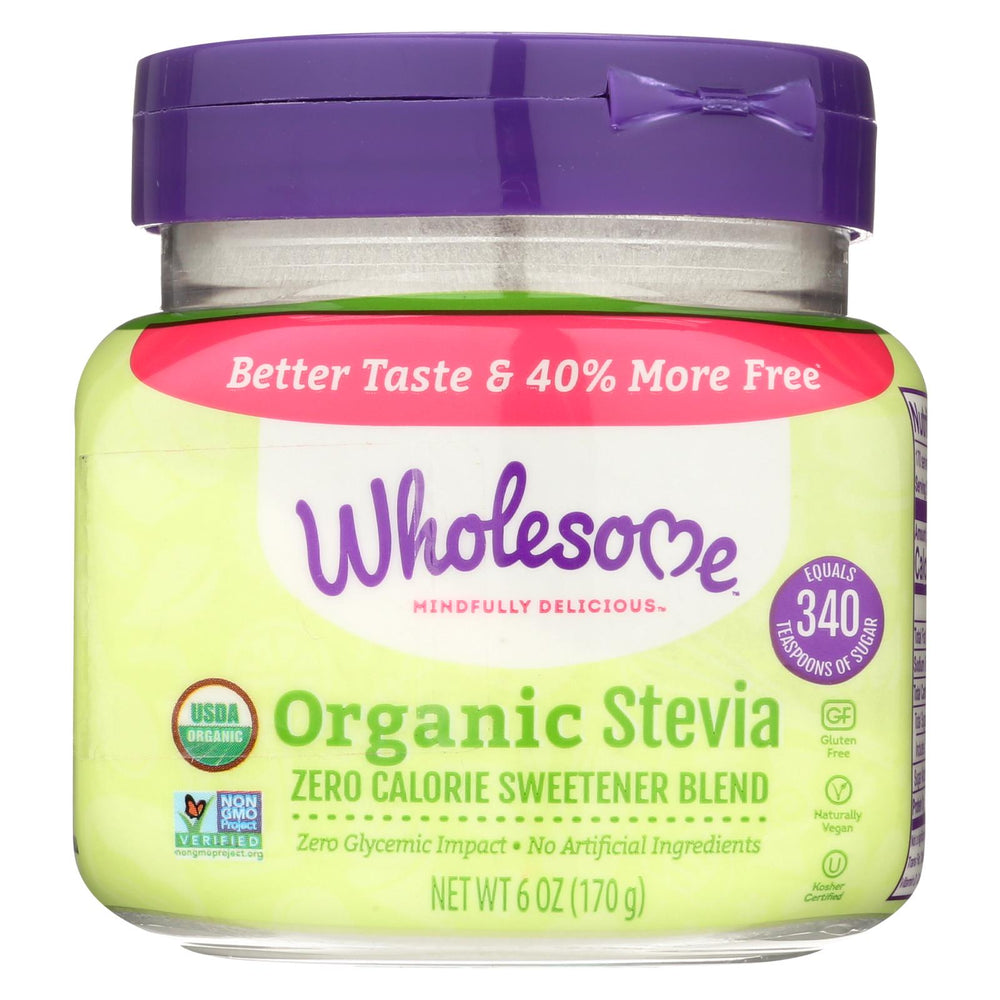 Wholesome! Organic Stevia Jar - Case Of 6 - 6 Oz