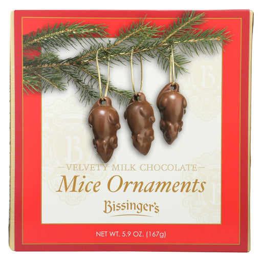 Bissinger's Ornaments - Milk Chocolate - Case Of 8 - 12 Count