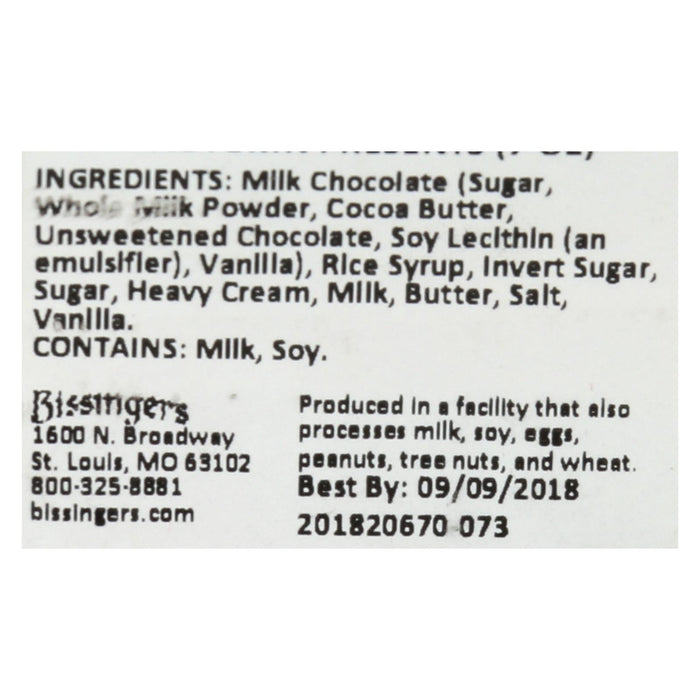 Bissinger's Autumn Caramel - Milk Chocolate - Case Of 12 - 7 Oz.