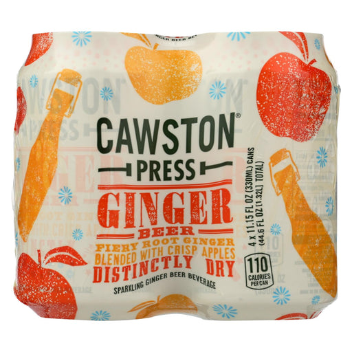 Cawston Press Ginger Beer - 4pk - Case Of 6 - 4-11.15z