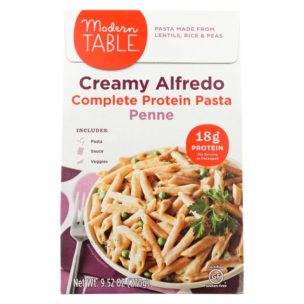 Modern Table Lentil - Pasta - Meal Kit - Creamy Alfredo - Case Of 6 - 9.52 Oz