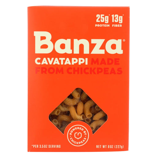 Banza Chickpea Pasta - Cavatappi - Case Of 6 - 8 Oz.