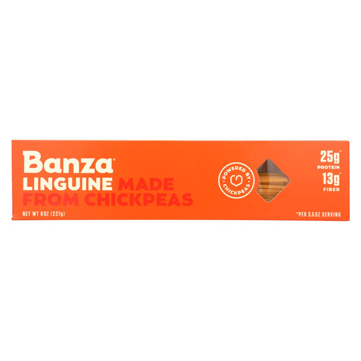 Banza Chickpea Pasta - Linguine - Case Of 12 - 8 Oz.