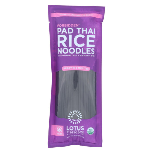 Lotus Foods Noodles - Organic - Forbidden Pad Thai - Case Of 8 - 8 Oz