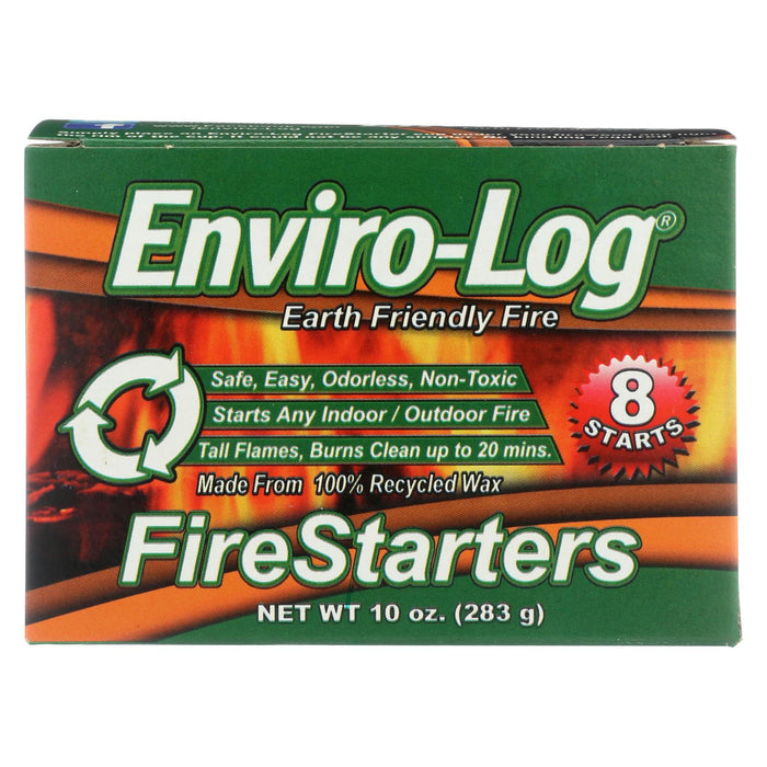 Enviro Log Firestarters - 8 Ct - Case Of 12 - 10 Oz