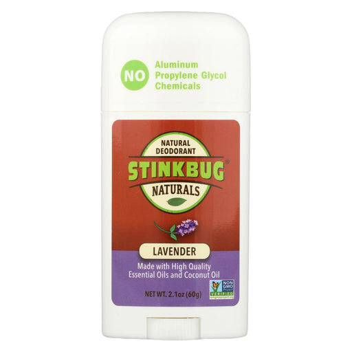 Stinkbug Naturals Deodorant Stick - Lavender - 2.1 Oz
