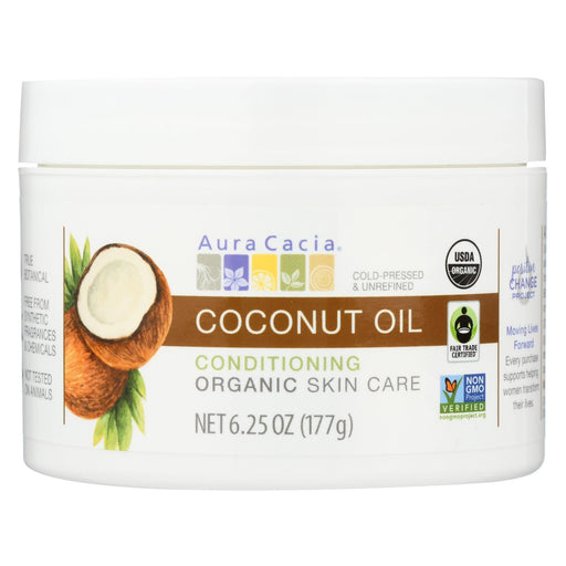 Aura Cacia Oil - Organic - Coconut - 6.25 Oz