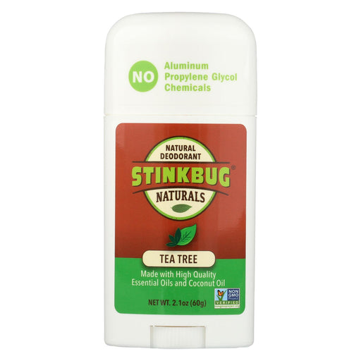 Stinkbug Naturals Deodorant Stick - Tea Tree - 2.1 Oz