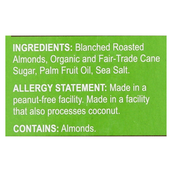 Barney Butter Almond Butter - Crunchy - Case Of 6 - 6-.6 Oz.