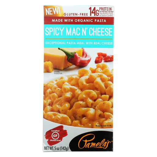 Pamela's Products Pasta Meal - Organic - Spicy Mac & Cheese - Case Of 12 - 5 Oz