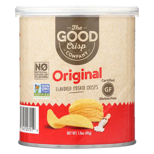 The Good Crisp Company Potato Crisps - Original - Case Of 12 - 1.6 Oz