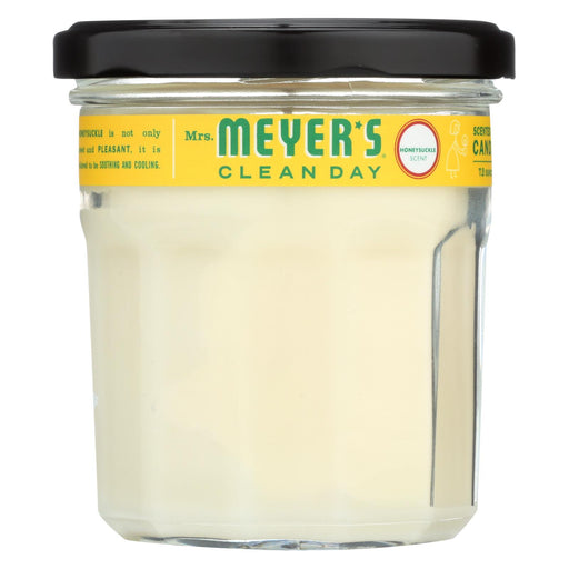 Mrs. Meyer's Clean Day - Soy Candle - Honeysuckle - Case Of 6 - 7.2 Oz