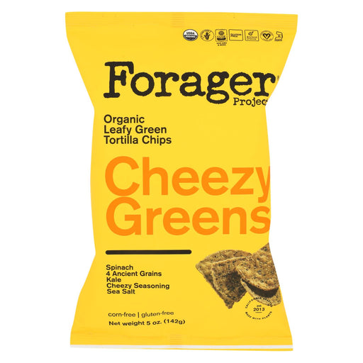 Forager Project Vegetable Chips - Cheezy Greens - Case Of 12 - 5 Oz.