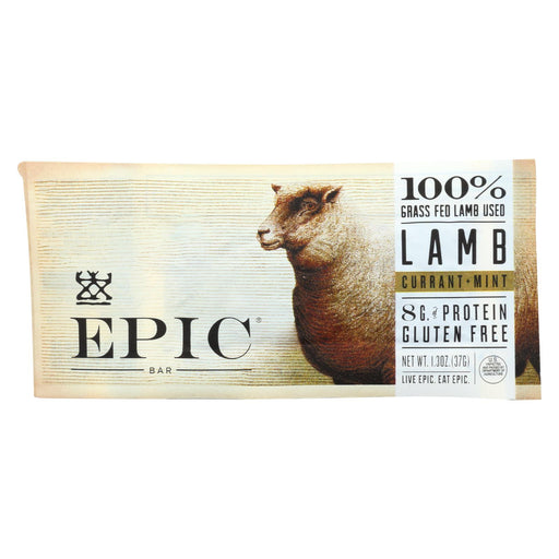 Epic Bar - Lamb - Currant Mint - Case Of 12 - 1.3 Oz