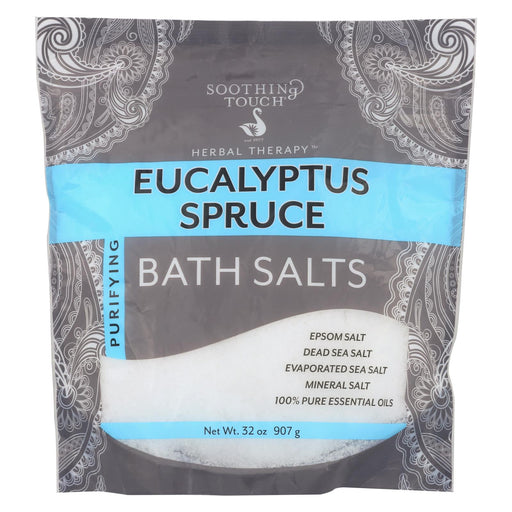 Soothing Touch Bath Salts - Eucalyptus Spruce - 32 Oz