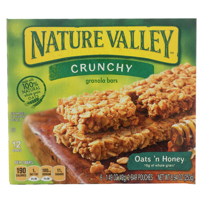 Nature Valley Gran Bar - Crunch - Oatsn'hny - Case Of 12 - 8.94 Oz