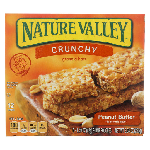 Nature Valley Gran Bar - Crunch - Pnut Buttr - Case Of 12 - 8.94 Oz