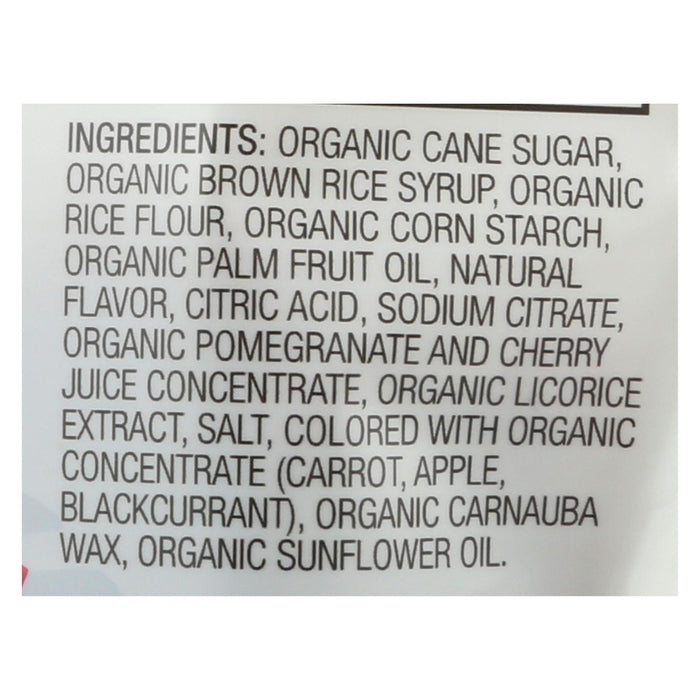 Yumearth Organics Soft Eating - Pomegranate Licorice - Case Of 12 - 5 Oz.