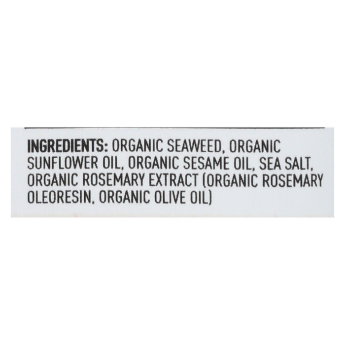 Annie Chun's Seaweed Snack - Sesame - Case Of 12 - .16 Oz.